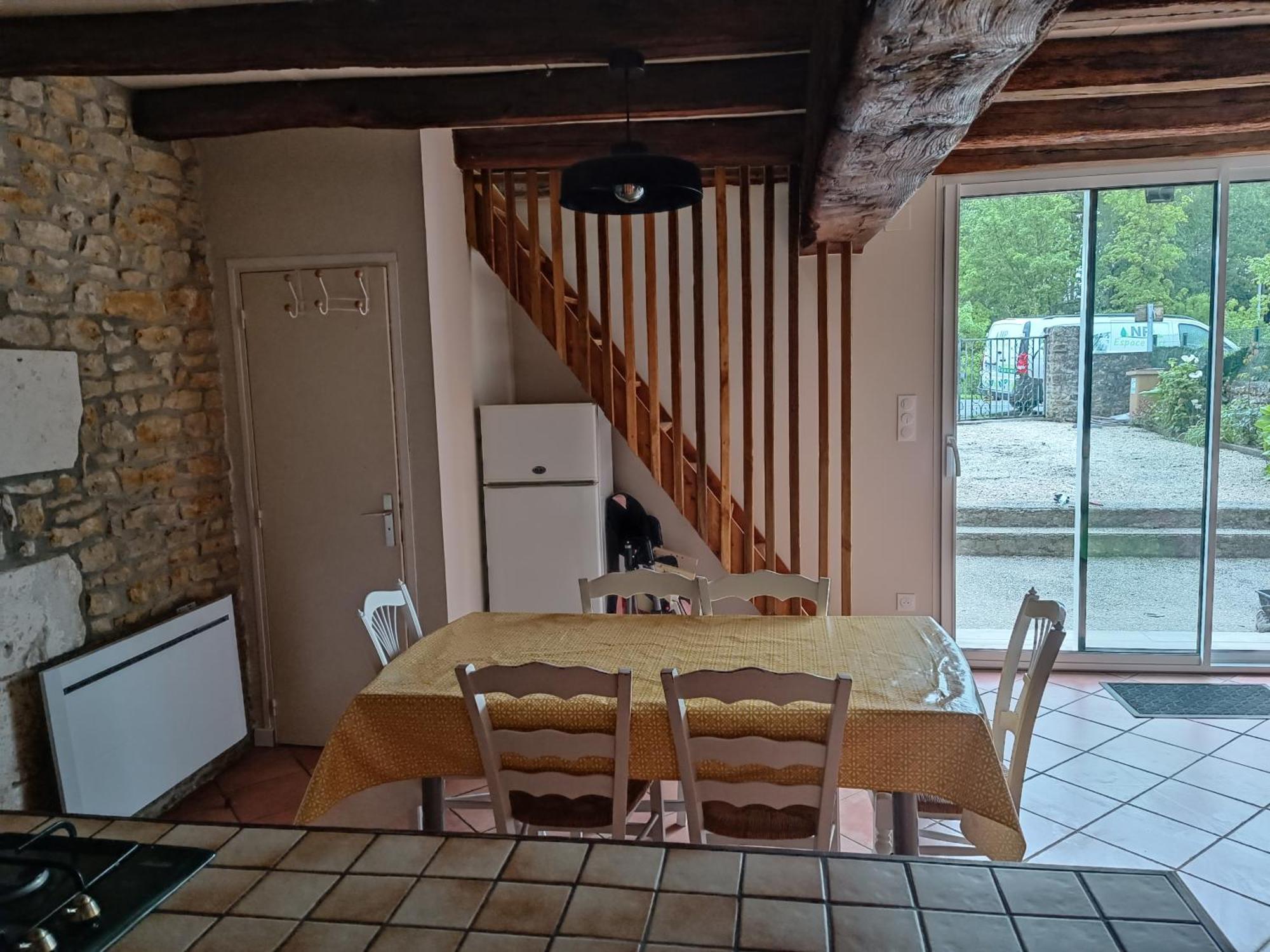 Charmante Maison En Pierres Sainte-Radégonde-des-Noyers Exteriör bild